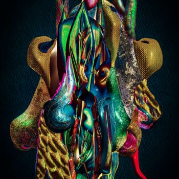 Digital Arts titled "The Cold Heart" by Blamemrken, Original Artwork, 3D Modeling