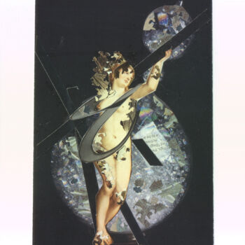 Collages getiteld "couler02/flow02" door Celia Regina, Origineel Kunstwerk, Collages