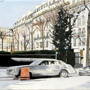 Painting titled "Mortel Transfert" by Théodore Bouret, Original Artwork, Oil