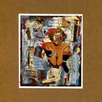 Collages intitolato "mémoires 03/memorie…" da Celia Regina, Opera d'arte originale, Collages