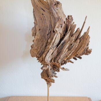 Γλυπτική με τίτλο "Pine decorative scu…" από Jozef Sedmak, Αυθεντικά έργα τέχνης, Ξύλο