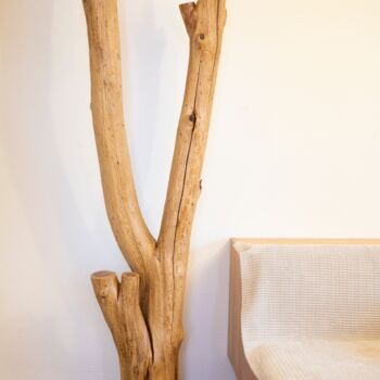 「Plum decorative scu…」というタイトルの彫刻 Jozef Sedmakによって, オリジナルのアートワーク, ウッド