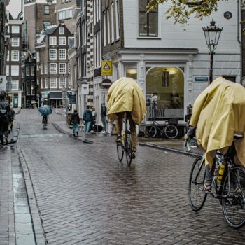 Fotografie getiteld "Orange Ghosts" door Yc Captures, Origineel Kunstwerk, Digitale fotografie