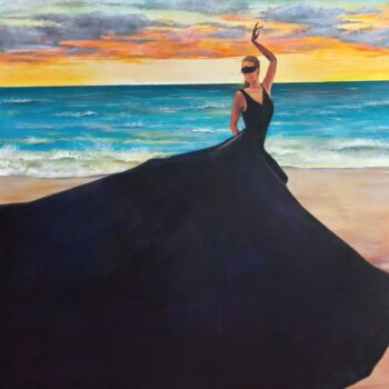 Pittura intitolato "Kris" da Dmitriy Pokanevich, Opera d'arte originale, Acrilico