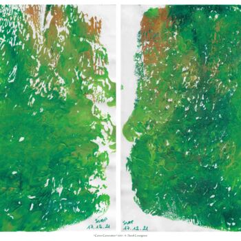 Pintura titulada "Green Generation" por Sarah Leseigneur, Obra de arte original, Acrílico