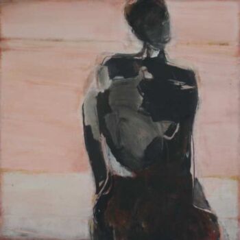 Peinture intitulée "attente" par Catherine Monmarson, Œuvre d'art originale