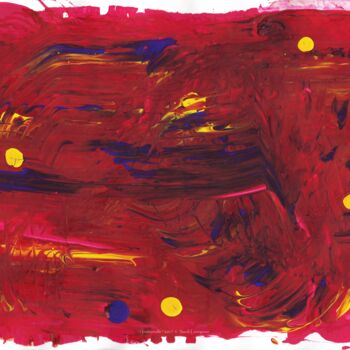 Peinture intitulée "Irrationnelle" par Sarah Leseigneur, Œuvre d'art originale, Gouache