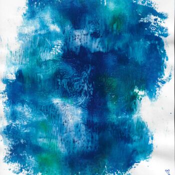 Peinture intitulée "Lunatiques chroniqu…" par Sarah Leseigneur, Œuvre d'art originale, Gouache