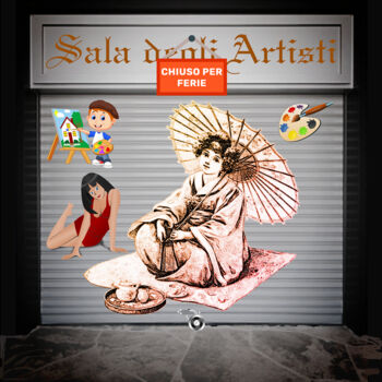 "Disegni in corso su…" başlıklı Dijital Sanat Antonio Romano tarafından, Orijinal sanat, Dijital Resim