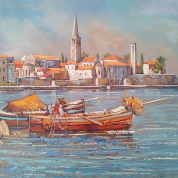 绘画 标题为“Poreč, Croatia acry…” 由Filip Petrovic, 原创艺术品, 丙烯