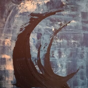 Peinture intitulée "Plongée" par Patrice Poidevin, Œuvre d'art originale, Acrylique