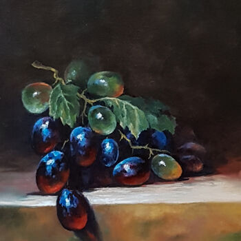 Ζωγραφική με τίτλο "Grape-5" από Igor Makeev, Αυθεντικά έργα τέχνης, Λάδι