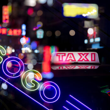 摄影 标题为“Go, Taxi, go! (part…” 由Sergio Capuzzimati, 原创艺术品, 数码摄影