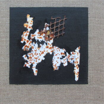 Peinture intitulée "MT n°68" par Anne-Marie Mary, Œuvre d'art originale, Collages Monté sur Châssis en bois