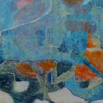 Peinture intitulée "Trézène" par Philippe Casaubon, Œuvre d'art originale, Huile