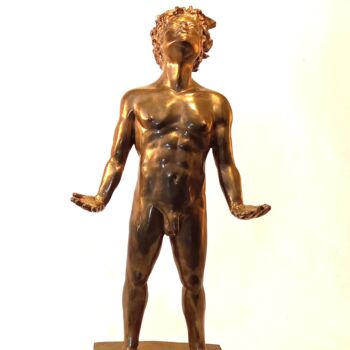 Sculpture titled "Incantation au Sole…" by Nicolas Sevin, Original Artwork, Bronze