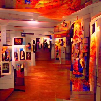 "ART GALLERY 8" başlıklı Dijital Sanat Mahesh Tolani tarafından, Orijinal sanat, Dijital Resim