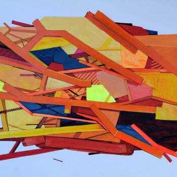 Painting titled "CHANGES" by Romain Fontaine (Neist), Original Artwork, Acrylic