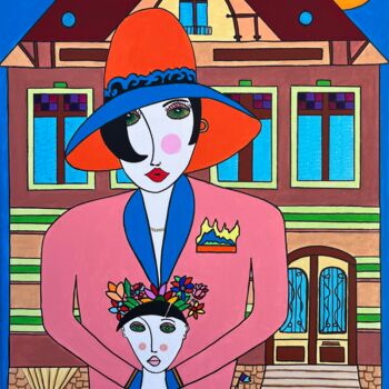 Peinture intitulée "Nos meilleurs souve…" par Philippe Seigle, Œuvre d'art originale, Acrylique Monté sur Châssis en bois
