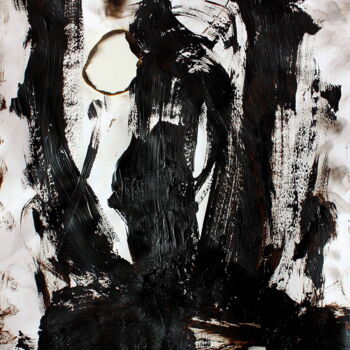 Peinture intitulée "The cave" par Saverio Filioli Uranio, Œuvre d'art originale, Acrylique
