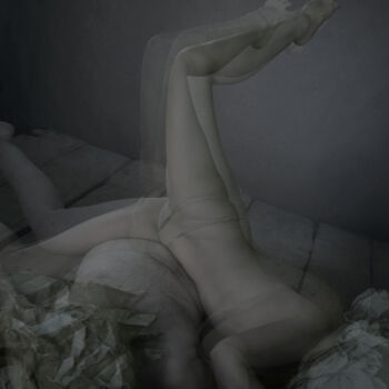 Photographie intitulée "=q21 / Figures coll…" par Leni Smoragdova, Œuvre d'art originale, Photographie argentique Monté sur…