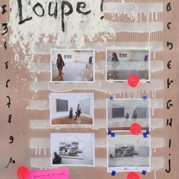 Peinture intitulée "Loupé ?" par Eric Ullrich, Œuvre d'art originale, Acrylique