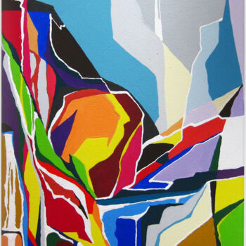 "On the top" başlıklı Tablo Marina Geipel tarafından, Orijinal sanat, Akrilik