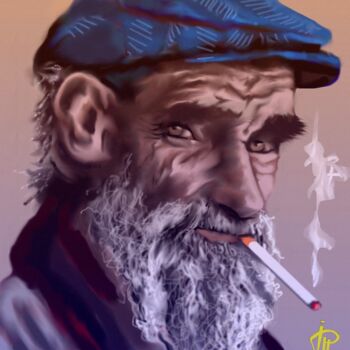Grafika cyfrowa / sztuka generowana cyfrowo zatytułowany „méditation   !!” autorstwa Jean Pierre Poveda, Oryginalna praca, M…