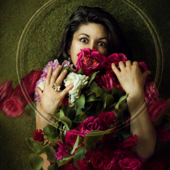 Photographie intitulée "Catch her soul" par Andrea Rosca, Œuvre d'art originale, Photographie manipulée