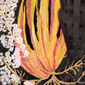 绘画 标题为“Arbre fruitier ( Fr…” 由Richard Ward, 原创艺术品, 丙烯
