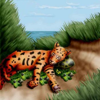 Digital Arts titled "Sleepy Day" by Jason Stillman, Original Artwork