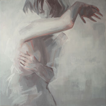 Painting titled "Fading Venus I Op.5…" by Rafferoico, Original Artwork, Oil Mounted on Wood Stretcher frame