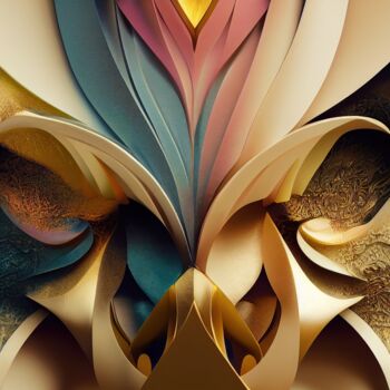 Arte digital titulada "MAD ORCHIDS_m#02" por Deepdreaming_studios, Obra de arte original, Imagen generada por IA