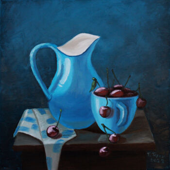 绘画 标题为“"Still life with ch…” 由Tetiana Teresh, 原创艺术品, 油