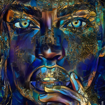 Artes digitais intitulada "Nouvelle ère" por L.Roche, Obras de arte originais, Acrílico