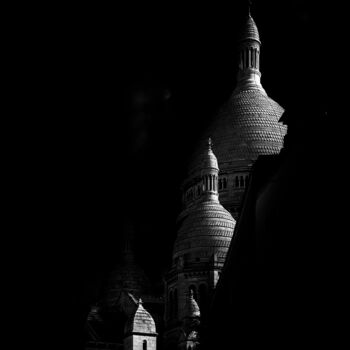 Photographie intitulée "trois toits" par David Penez, Œuvre d'art originale, Photographie numérique