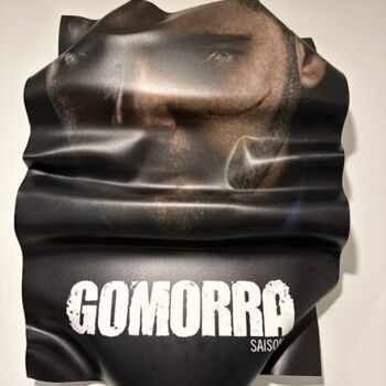 Sculpture titled "GOMORRA" by Eddy Breda (Crim In Art), Original Artwork, Resin