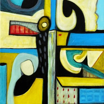 Painting titled "WITHIN YOU" by Stephen Lucas, Original Artwork, Acrylic
