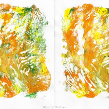 Peinture intitulée "(1854) Unité sacrée" par Sarah Leseigneur, Œuvre d'art originale, Acrylique