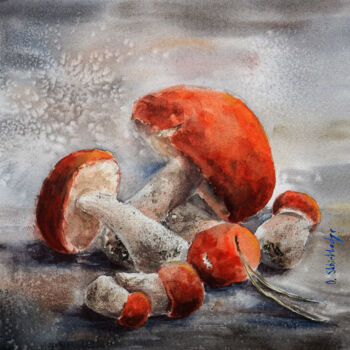 제목이 "Autumn still life w…"인 판화 Olga Skhirtladze로, 원작, 아날로그 프린트