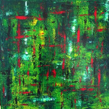 Peinture intitulée "Perséphone" par Renaud Angerville-Langlois, Œuvre d'art originale, Acrylique Monté sur Châssis en bois