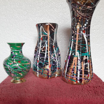 Sculpture titled "TRIO" by Dragos Bagia, Original Artwork, Ceramics