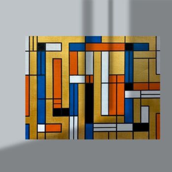 Malerei mit dem Titel "Painting for the in…" von Elena Artgent, Original-Kunstwerk, Acryl Auf Keilrahmen aus Holz montiert