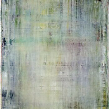Malerei mit dem Titel "No. 1762_Untitled" von Guido Lötscher, Original-Kunstwerk, Öl Auf Keilrahmen aus Holz montiert