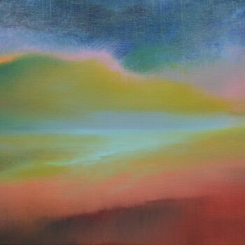 Pittura intitolato "Unknown distances" da Antonina Runovska, Opera d'arte originale, Olio Montato su Telaio per barella in l…