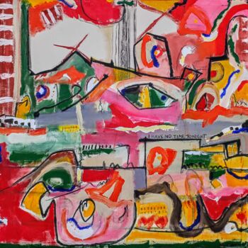 "Time tonight" başlıklı Tablo Alfonso Sánchez tarafından, Orijinal sanat, Akrilik
