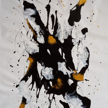 Pintura intitulada "Abstract 0144" por Yaroslav Teslenko, Obras de arte originais, Acrílico