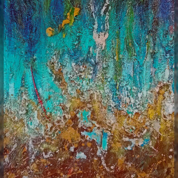 Картина под названием "Sea" - Игорь Ломакин, Подлинное произведение искусства, Масло