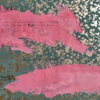 「Rose」というタイトルの絵画 Eric Ullrichによって, オリジナルのアートワーク, アクリル