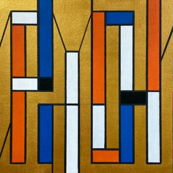 「Author's painting f…」というタイトルの絵画 Elena Artgentによって, オリジナルのアートワーク, アクリル ウッドストレッチャーフレームにマウント